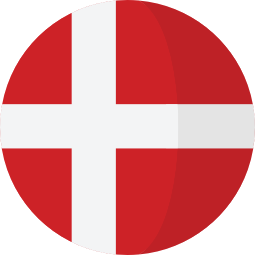 Danish flag - switch to Danish