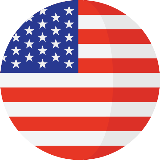 US flag - switch to English